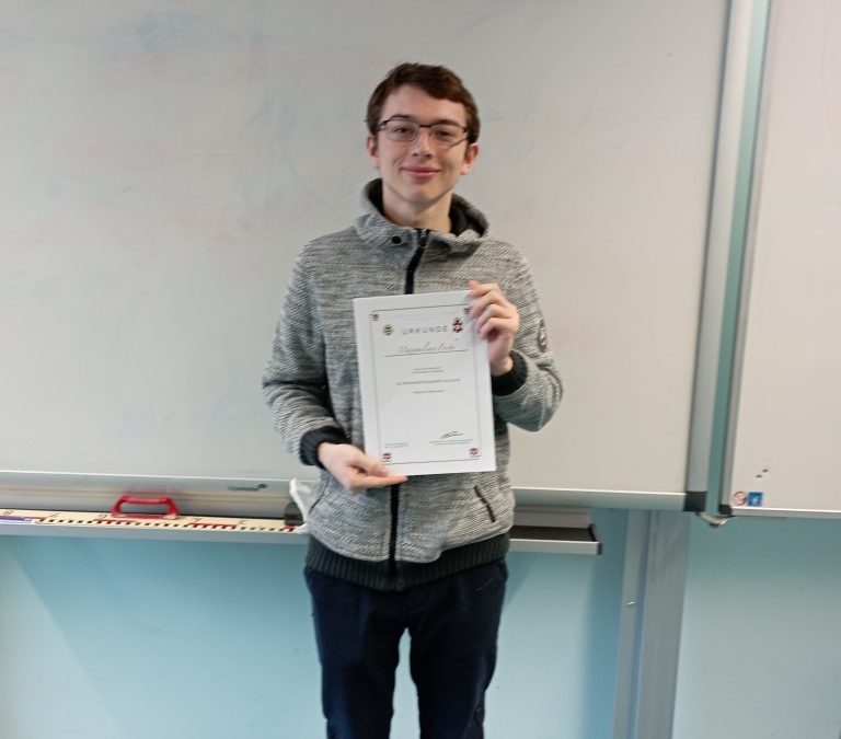 Erfolgreiche Teilnahme an der Kreisrunde der Mathematikolympiade