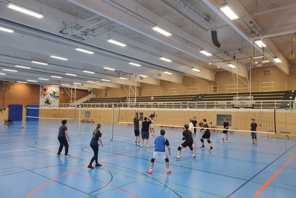 Volleyball-AG der Oberstufe